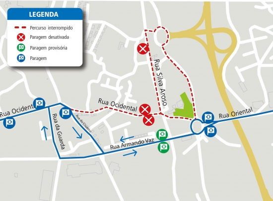 LINHA 508 - ALTERAÇÃO DE PARAGEM – MARCHAS DE S. JOÃO - MATOSINHOS