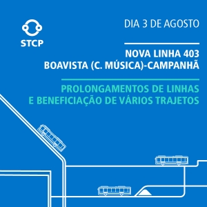 Rede STCP com várias alterações e mudanças a partir de 3 de agosto