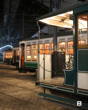 A NIGHT ON THE TRACKS ANTICIPATING SÃO JOÃO AT THE TRAM MUSEUM