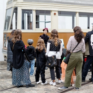 THIS SUNDAY MOTHERS AND CHILDREN TRAVEL TO THE PAST AT THE ELECTRIC CAR MUSEUM